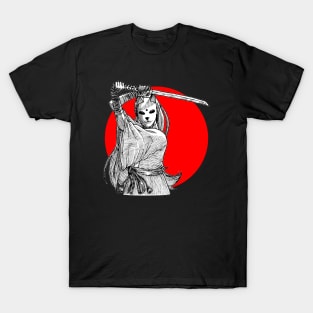 Woman Oni Samurai T-Shirt